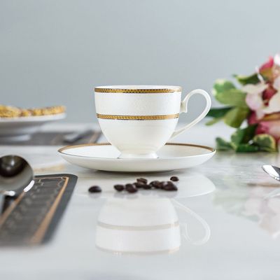 Valentina Fine Bone China Tea Cup & Saucer -220 Ml.