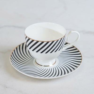 Rihanna Fine Bone China Tea Cup & Saucer -220 Ml.