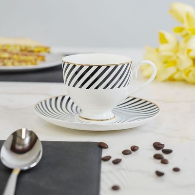 Rihanna Fine Bone China Tea Cup & Saucer -220 Ml.