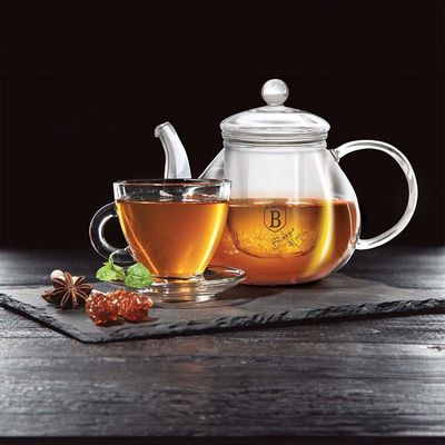 Berlingerhaus Glass Tea Pot With Glass Filter, 1L