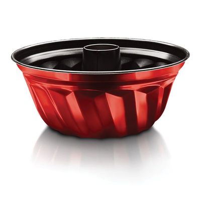 Berlingerhaus Bundt Pan, 25 Cm, Burgundy