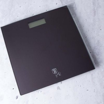 Berlingerhaus Digital Bathroom Scale, Capacity 31X31Cm, 150 Kg, Carbon Pro Edition