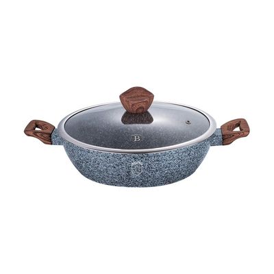 Berlingerhaus Shallow Pot With Lid, 28 Cm,3.8L Forest Line