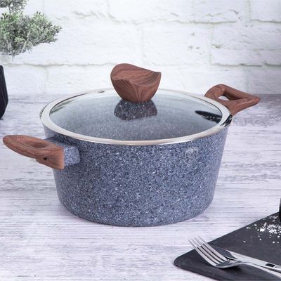 Berlingerhaus Casserole With Lid, 30 Cm, 8L Forest Line