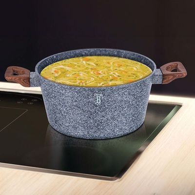 Berlingerhaus Casserole With Lid, 30 Cm, 8L Forest Line