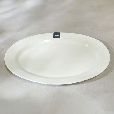 Aria Opal Oval Plate 35.5Cm