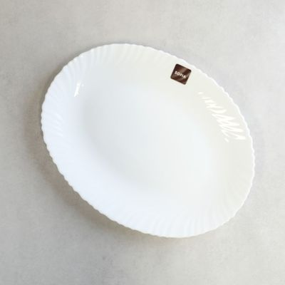 Sofia Opal Oval Plate 35.5Cm