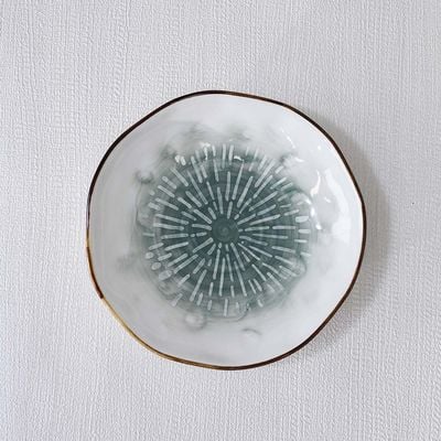 Ava Soup Plate Green 8 Inch