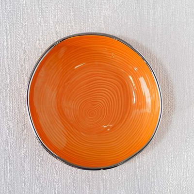 Sienna Soup Plate Yellow 8 Inch