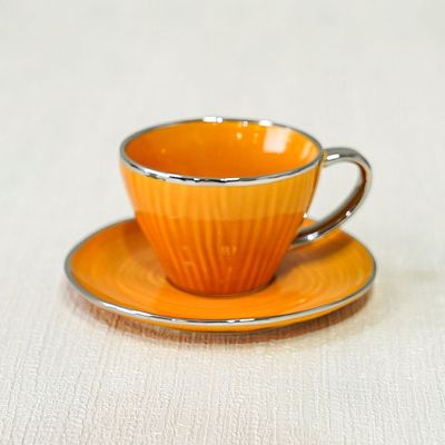 Sienna Cup And Saucer Yellow 200Ml