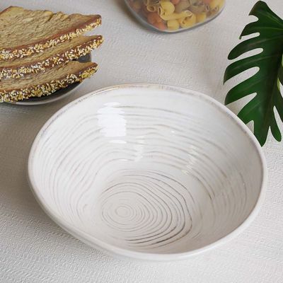 Shelby Bowl White 9 Inch