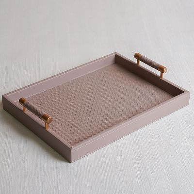 Elizabeth  Serving Tray Beige 40 X 30 X 4 Cm 