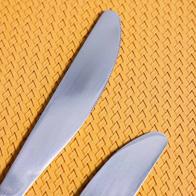 Rosemarry 2-Pc Dinner Knife - Silver - 22x2 cm