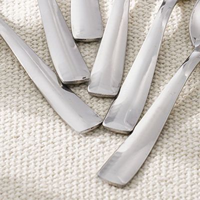 Dune 6-Pc Dinner Spoon - Silver - 18x4 cm