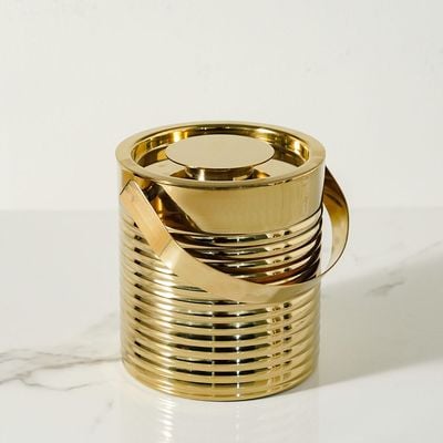 Danube Bar Collection Ice Bucket - 2.3L - Gold - 16.5x18.5 cm 