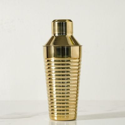 Danube Bar Collection Cocktail Shaker Gold OD 9.5 X HT 25 CM,700ML