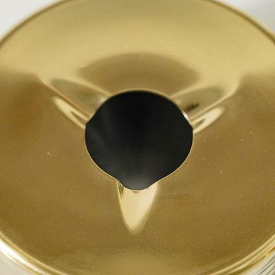 Danube Bar Collection Ashtray Gold OD- 11 X H 4.5CM