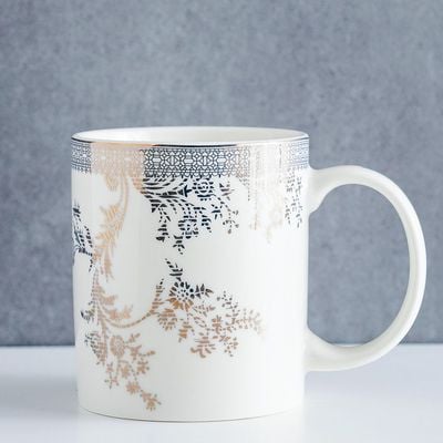 Danube Essential Erika New Bone China Mug Gold H.9.5Cm, 360Ml