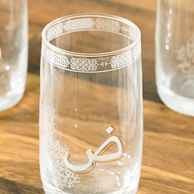 Arabia Grey -4 Piece Glass 230Ml