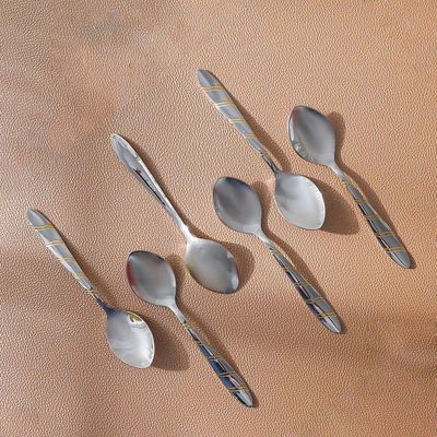 Cross Gold 6-Piece Baby Spoon Silver,Gold 16X3.5CM