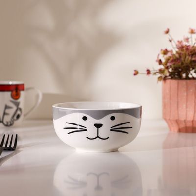 BTS 2 -Piece New Bone China Breakfast Set Mug And Bowl -370Ml,580Ml