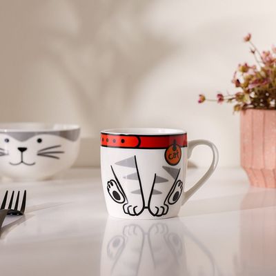 BTS 2 -Piece New Bone China Breakfast Set Mug And Bowl -370Ml,580Ml