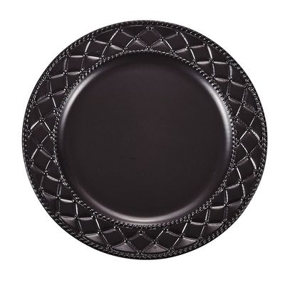 Pristine Embossed Round Serving Plate 31X31X3CM