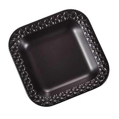 Pristine Embossed Square Serving Bowl 29.5X29.5X7CM