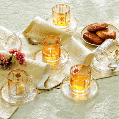 Jannat 12-Pc Cup & Saucer Set - 230 Ml - Serve 6