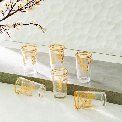 Jannat 6-Pc Tumbler Set - 140 Ml - Serve 6