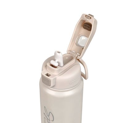 Alpine Aqua Water Bottle Stainless Steel Vacuum Insulated beige 800ml