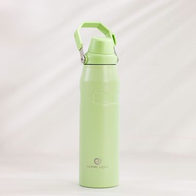 Alpine Aqua Stainless Steel Vacuum Insulated Water Bottle - Green - 1000 ml