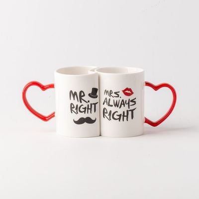 Danube Essential 2-Piece New Bone China Mug Set 8x0x9.2CM 260ml