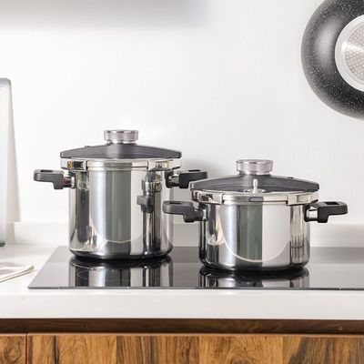 Chef's Delight Stainless Steel Pressure Cooker -7L