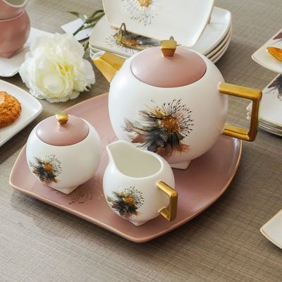 Majestic 24-Piece Porcelain Tea Set