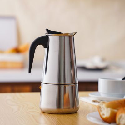 Java Stainless Steel Coffee Maker - 6Cups,300Ml