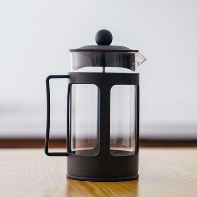 Java Heat Resistant Borosilicate Glass Tea Pot - Black - 600 Ml