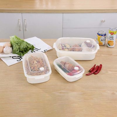 Danube Essential 3-Piece Storage Container Set, 1 x 2400Ml,1 x 1400Ml,1 x 630Ml,