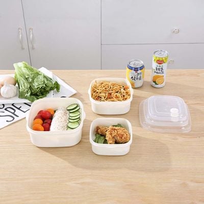 Danube Essential 3-Piece Storage Container Set, 1 x 1500Ml,1 x 850Ml,1 x 450Ml,