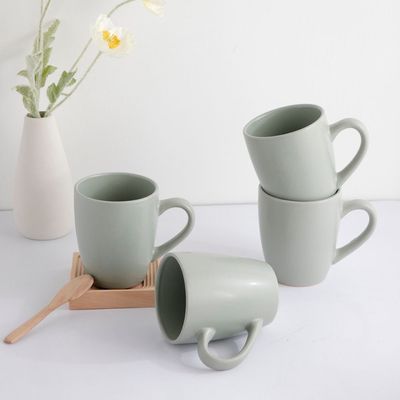 Apollo 4-Piece Mug Set 350ml Grey 