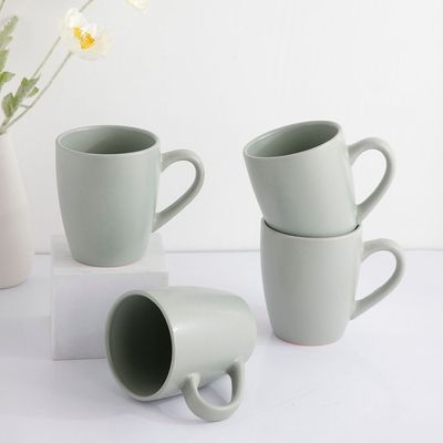 Apollo 4-Piece Mug Set 350ml Grey 