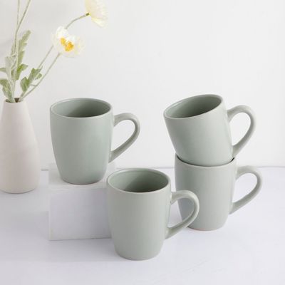 Apollo 4-Piece Mug Set 350ml Grey 