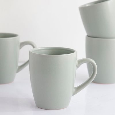 Apollo 4-Piece Mug Set 350ml Grey 