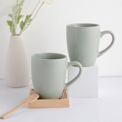 Apollo 4-Piece Mug Set 350ml Grey 