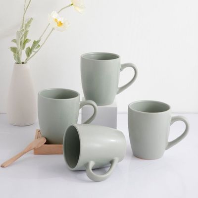 Apollo 4-Piece Mug Set 350ml Grey 