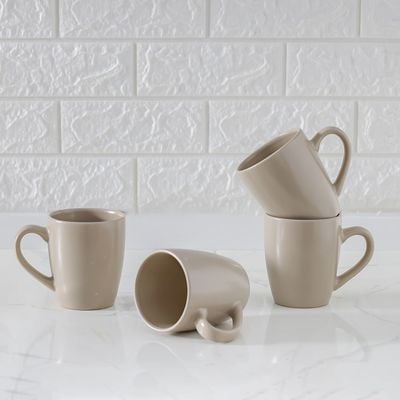 Apollo 4-Piece Mug Set Light 350ml  Brown