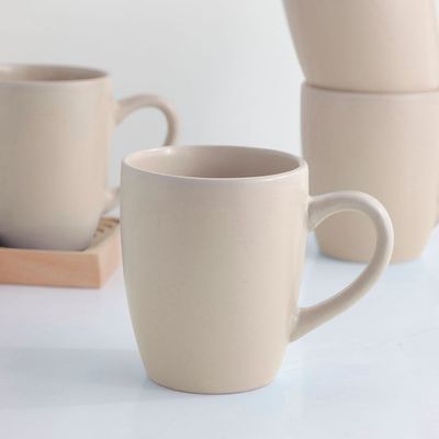 Apollo 4-Piece Mug Set Light 350ml  Brown