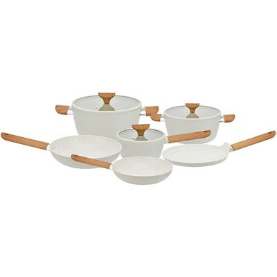 Chef's Delight Radiant Pro 9-Piece Cookware Set 