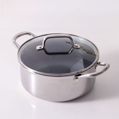 Chef's Delight Celina Pro Stainless Steel Casserole with Lid 26x12cm