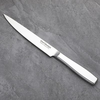 Chef's Delight Celina Pro Slicer Knife 8 Inch Shinny Silver